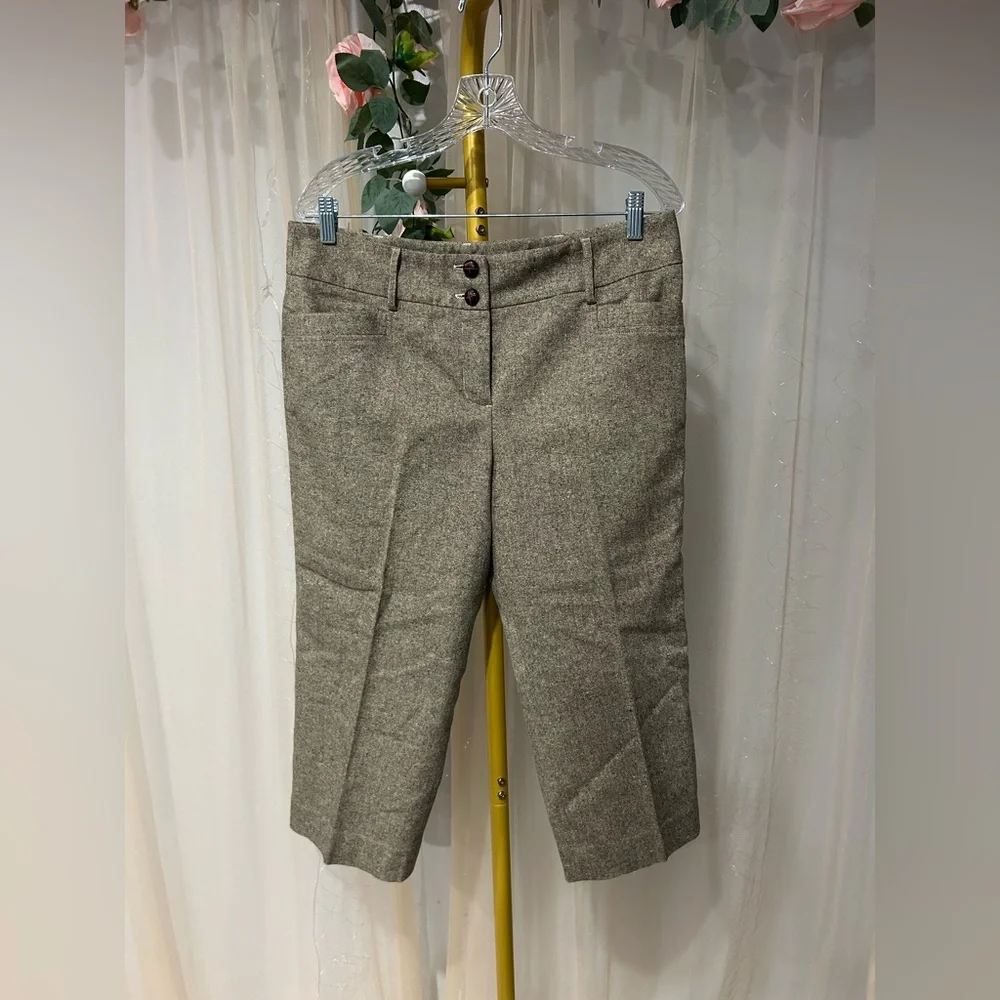 LOFT Women's Taupe Double-Breasted Blazer and pant (Set 2 pcs) - Picture 4 of 6